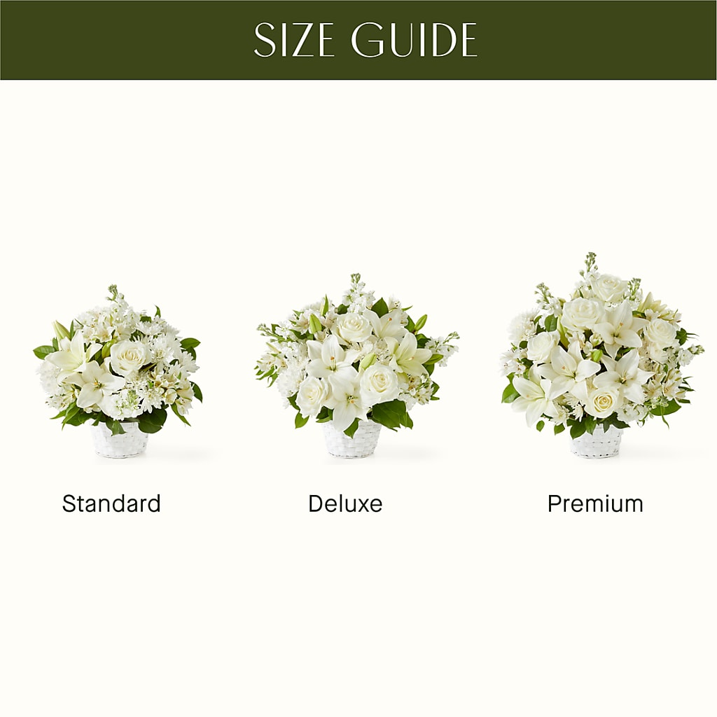 Peaceful Reflections Arrangement –  Serrano Flowers, Riverside CA