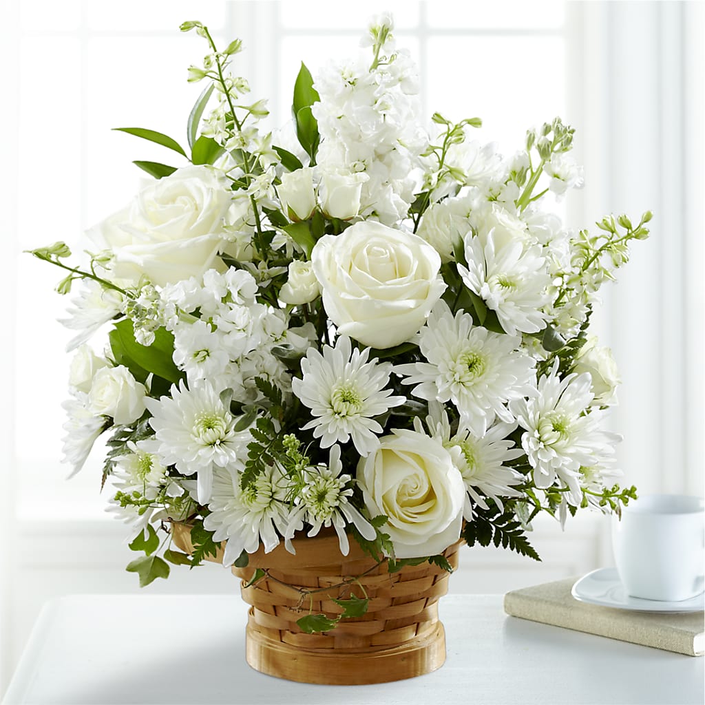 Heartfelt Condolences Arrangement –  Serrano Flowers, Riverside CA