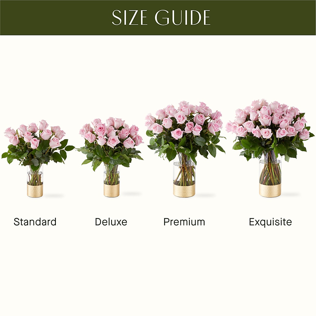Picture Perfect Pink Rose Bouquet –  Serrano Flowers, Riverside CA