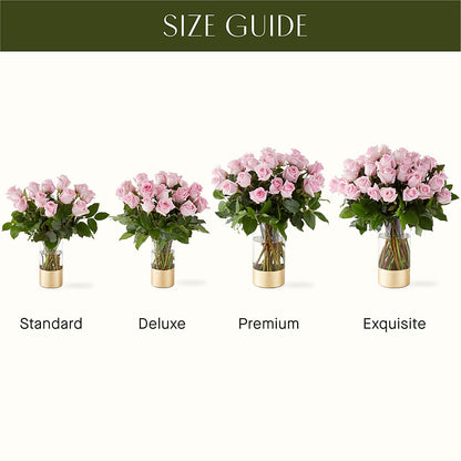Picture Perfect Pink Rose Bouquet –  Serrano Flowers, Riverside CA