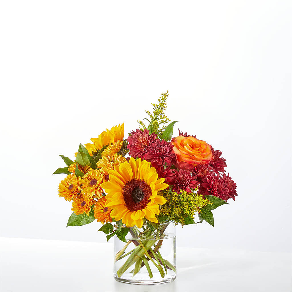 Flannel Scarf Bouquet –  Serrano Flowers, Riverside CA
