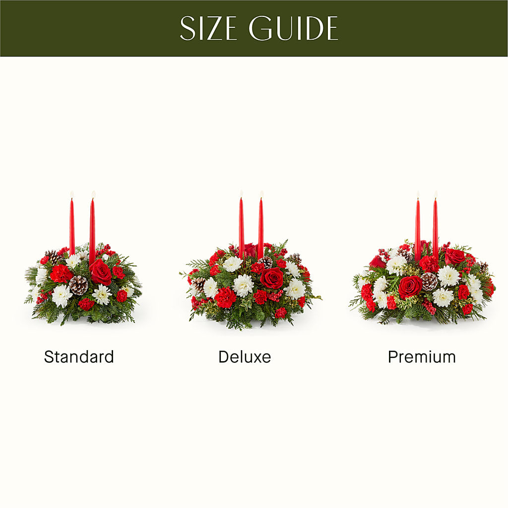 Holiday Soiree Centerpiece –  Serrano Flowers, Riverside CA
