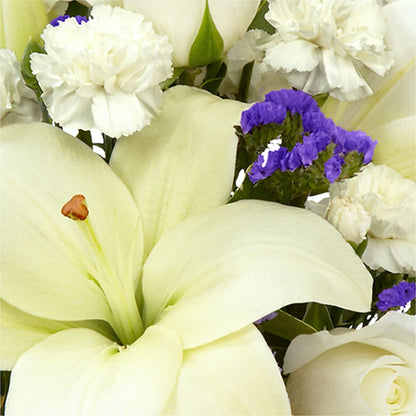 Sapphire Rush Bouquet –  Serrano Flowers, Riverside CA