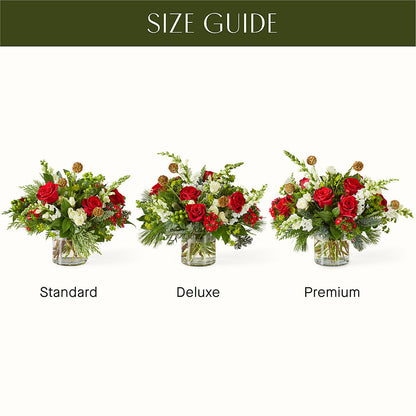 Deck the Halls Bouquet –  Serrano Flowers, Riverside CA