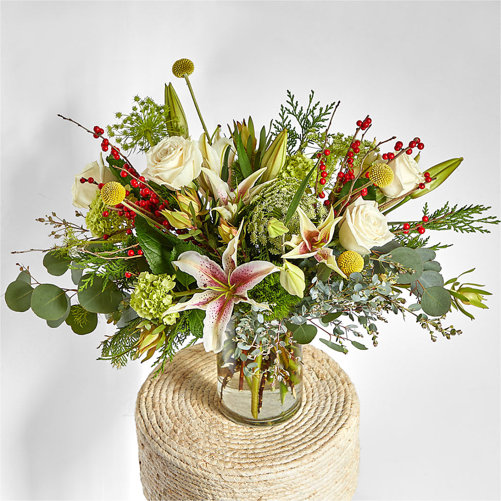 Berry & Bright Bouquet –  Serrano Flowers, Riverside CA