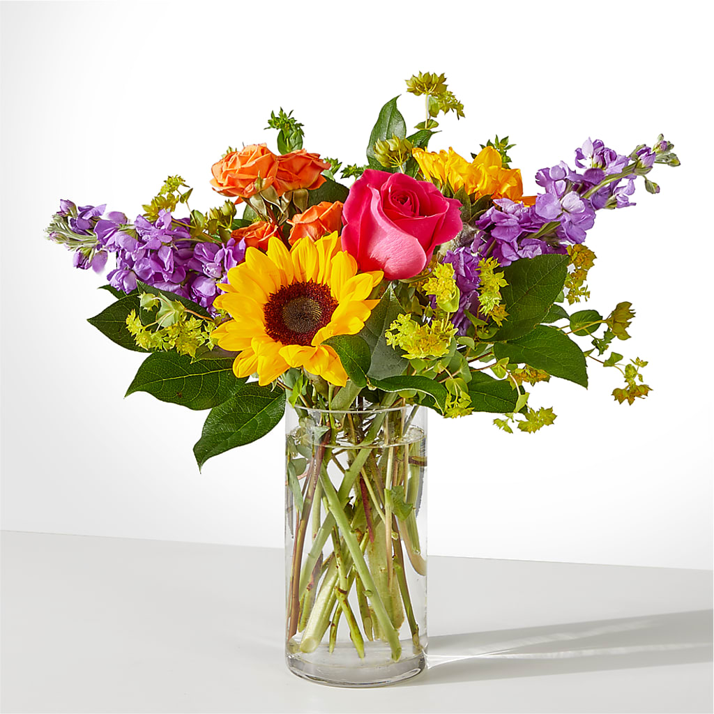 Vibrant Greetings Bouquet –  Serrano Flowers, Riverside CA