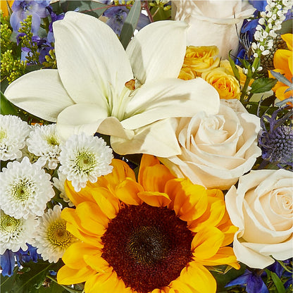 Wonderfully Sunny Bouquet –  Serrano Flowers, Riverside CA
