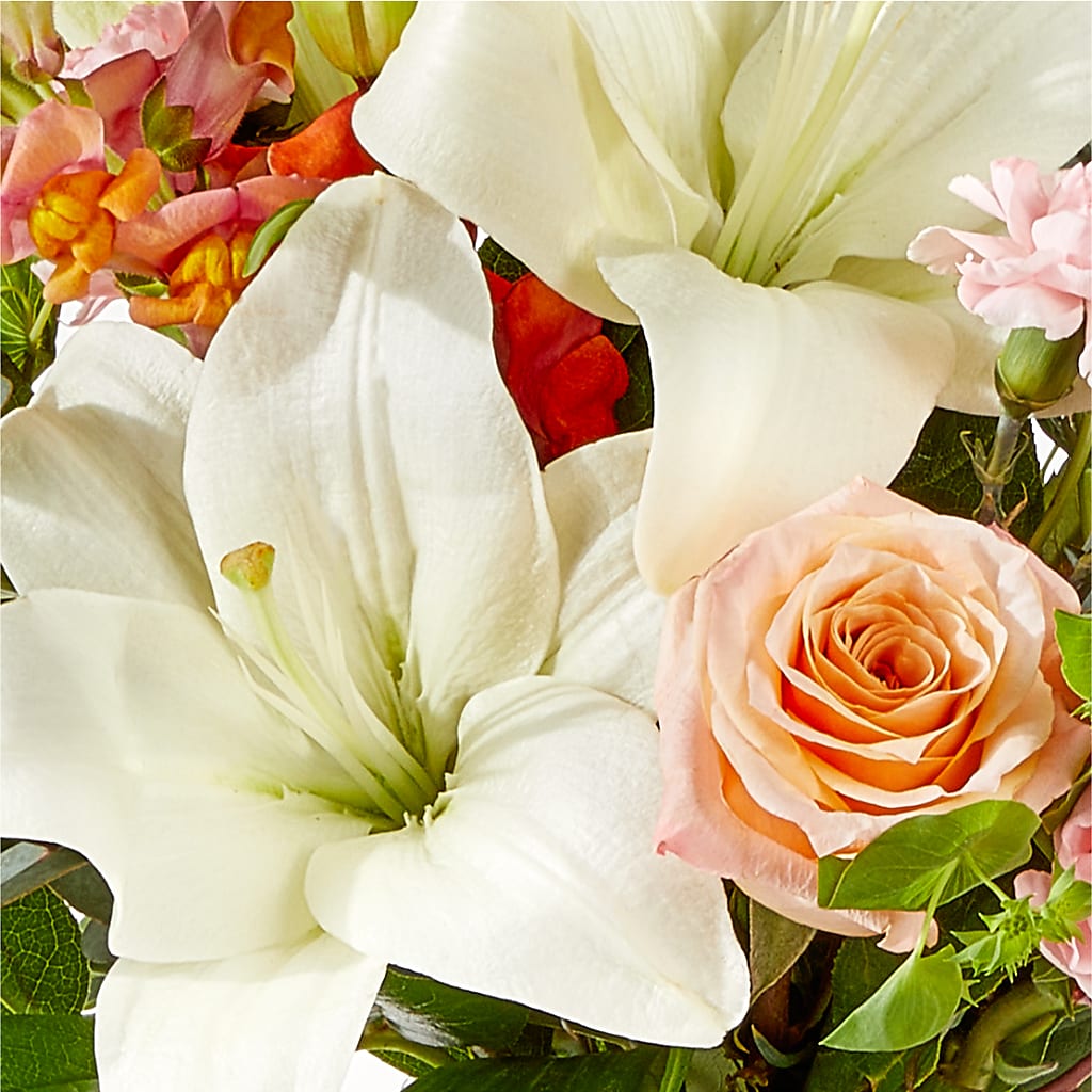 Grapefruit Splash Bouquet –  Serrano Flowers, Riverside CA