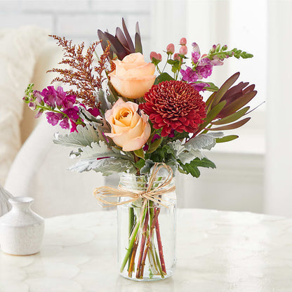 Moody Hues Bouquet –  Serrano Flowers, Riverside CA