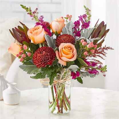 Moody Hues Bouquet –  Serrano Flowers, Riverside CA