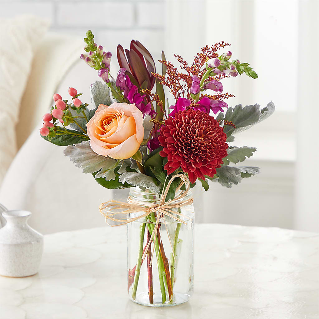 Moody Hues Bouquet –  Serrano Flowers, Riverside CA