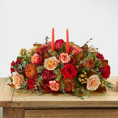 Gather Near Centerpiece –  Serrano Flowers, Riverside CA