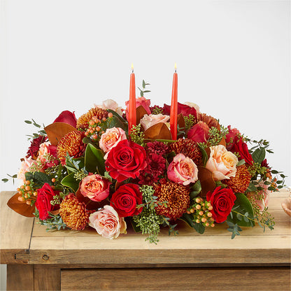 Gather Near Centerpiece –  Serrano Flowers, Riverside CA