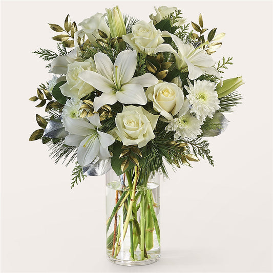 Wintry Mix Bouquet –  Serrano Flowers, Riverside CA