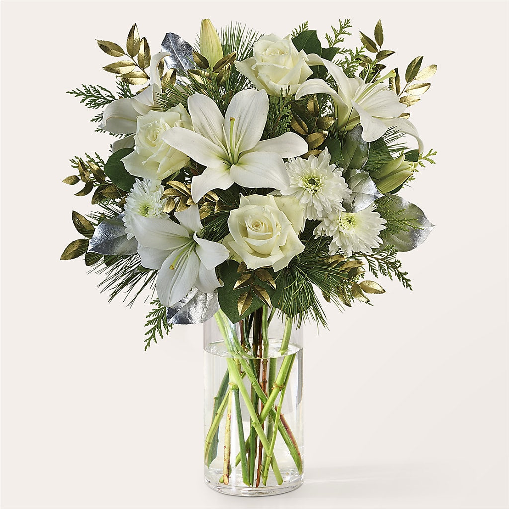 Wintry Mix Bouquet –  Serrano Flowers, Riverside CA