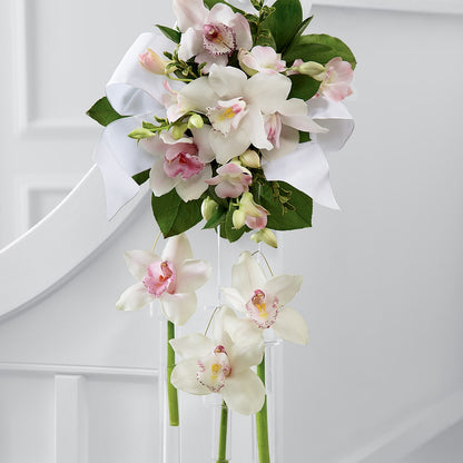 Perfect Entrance Pew Arrangement –  Serrano Flowers, Riverside CA