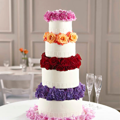 Infinite Love Cake Décor –  Serrano Flowers, Riverside CA