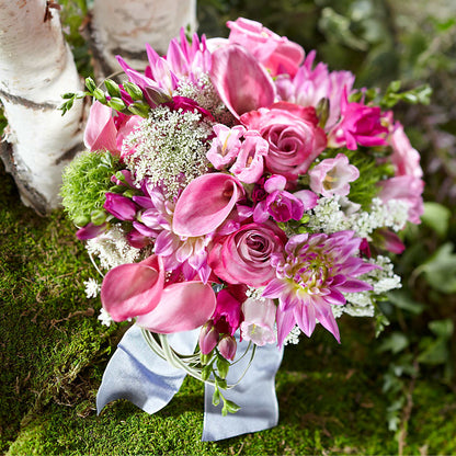Pink Profusion Bouquet –  Serrano Flowers, Riverside CA