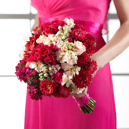 Pink Effervescence Bouquet –  Serrano Flowers, Riverside CA
