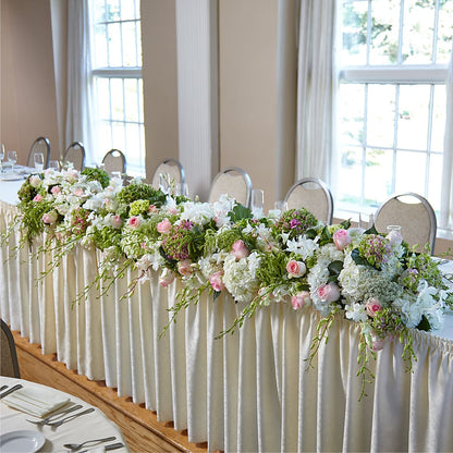 State of Joy Head Table Arrangement –  Serrano Flowers, Riverside CA
