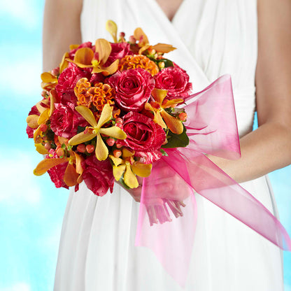 Brilliant Shades of Love Bouquet –  Serrano Flowers, Riverside CA