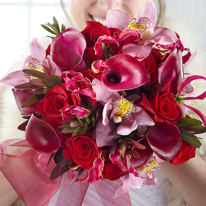 Heart of Hearts Bouquet –  Serrano Flowers, Riverside CA