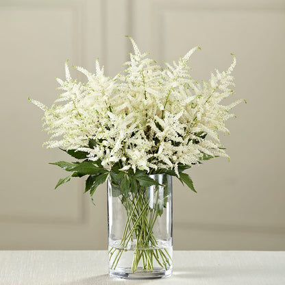 White Astilbe Bouquet –  Serrano Flowers, Riverside CA