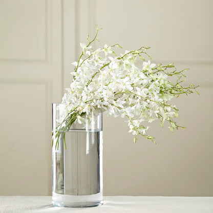 White Dendrobium Bouquet –  Serrano Flowers, Riverside CA